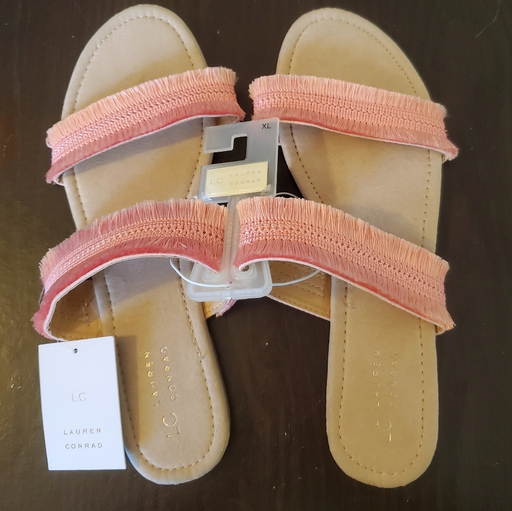 LC Lauren Conrad women's sandals new with tags